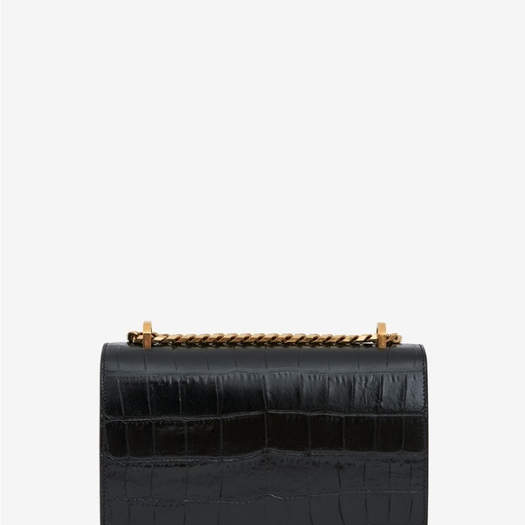 Alexander McQueen
Jewelled Knuckle Croc
Embossed Leather
Crossbody Bag NWT - Picture 5 of 8